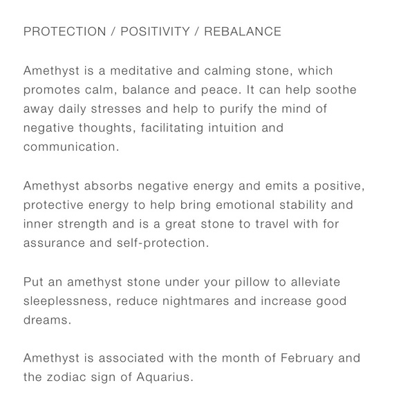 925 Sterling Silver Genuine Heart Shaped Amethyst Stone Size 9.75 - Picture 8 of 8